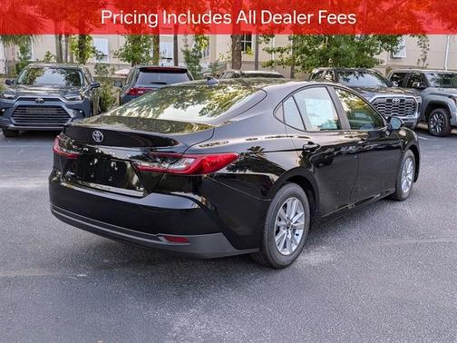 Midnight Black Metallic 2026 Toyota Camry LE
