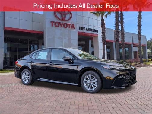 Midnight Black Metallic 2026 Toyota Camry LE