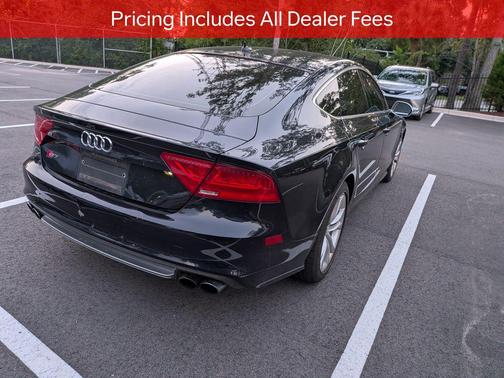 Estoril Blue Crystal Effect 2014 Audi S7 4.0T Prestige