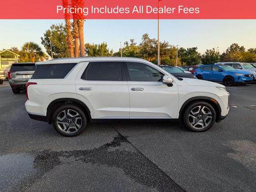 Hyper White 2025 Hyundai PALISADE SEL Premium
