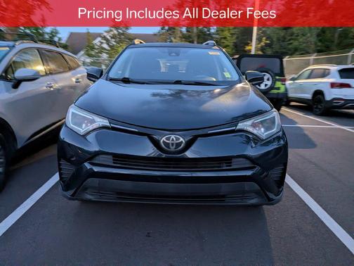 Galactic Aqua Mica 2017 Toyota RAV4 LE