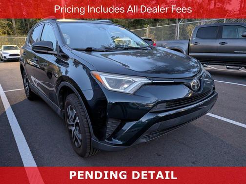 Galactic Aqua Mica 2017 Toyota RAV4 LE