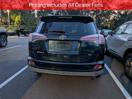 Galactic Aqua Mica 2017 Toyota RAV4 LE