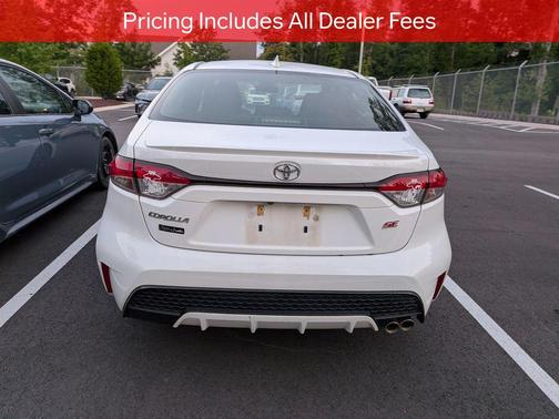 Super White 2020 Toyota Corolla SE