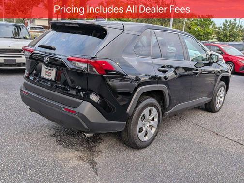Midnight Black Metallic 2025 Toyota RAV4 LE