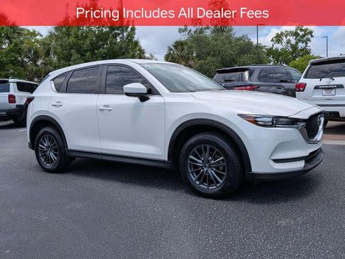 Snowflake White Pearl Mica 2019 Mazda CX-5 Sport