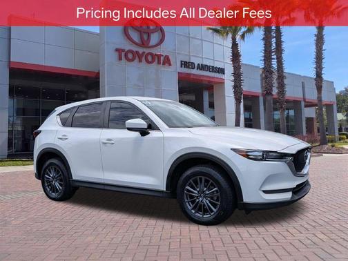 Snowflake White Pearl Mica 2019 Mazda CX-5 Sport