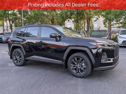 Midnight Black Metallic 2026 Toyota RAV4 XLE Premium