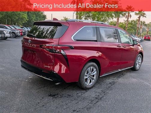 Ruby Flare Pearl 2026 Toyota Sienna Limited