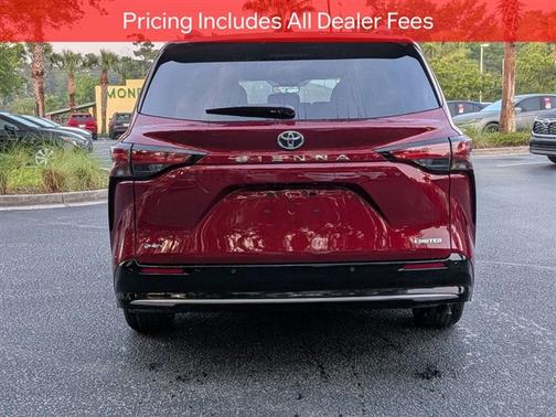 Ruby Flare Pearl 2026 Toyota Sienna Limited