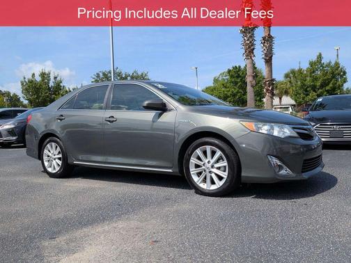 Cypress Pearl 2014 Toyota Camry Hybrid XLE