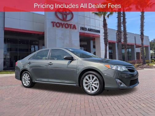 Cypress Pearl 2014 Toyota Camry Hybrid XLE