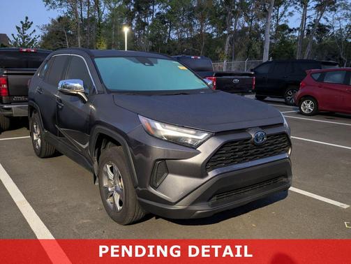 Magnetic Gray Metallic 2022 Toyota RAV4 Hybrid XLE