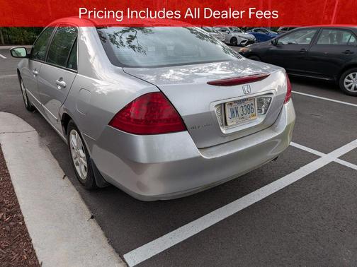 Alabaster Silver Metallic 2007 Honda Accord EX-L