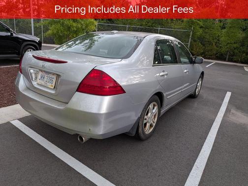 Alabaster Silver Metallic 2007 Honda Accord EX-L