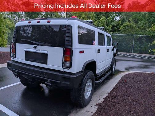 White 2004 Hummer H2 Base
