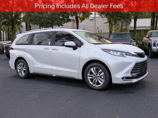 Wind Chill Pearl 2026 Toyota Sienna Limited