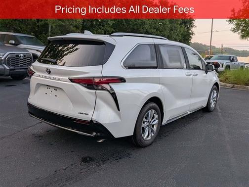 Wind Chill Pearl 2026 Toyota Sienna Limited