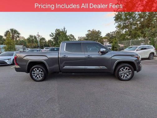 Magnetic Gray Metallic 2025 Toyota Tundra 1794 Edition