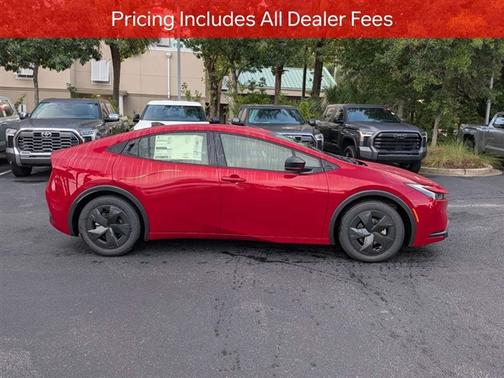 Supersonic Red 2027 Toyota Prius LE