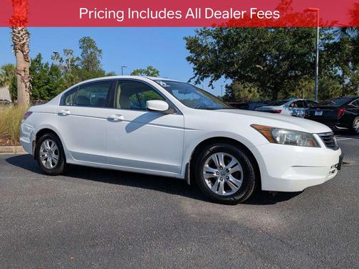 Taffeta White 2009 Honda Accord LX-P