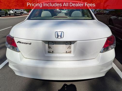Taffeta White 2009 Honda Accord LX-P