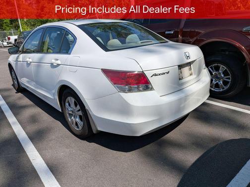 Taffeta White 2009 Honda Accord LX-P