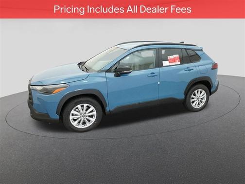 Cavalry Blue 2026 Toyota Corolla Cross LE
