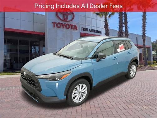 Cavalry Blue 2026 Toyota Corolla Cross LE