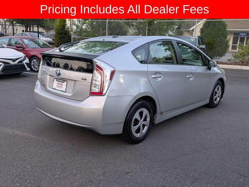 Classic Silver Metallic 2012 Toyota Prius Three