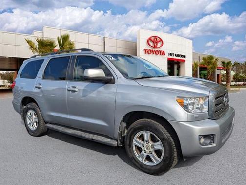 Silver Sky Metallic 2012 Toyota Sequoia SR5
