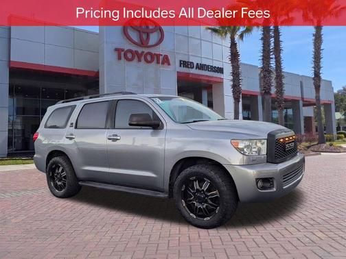 Silver Sky Metallic 2012 Toyota Sequoia SR5