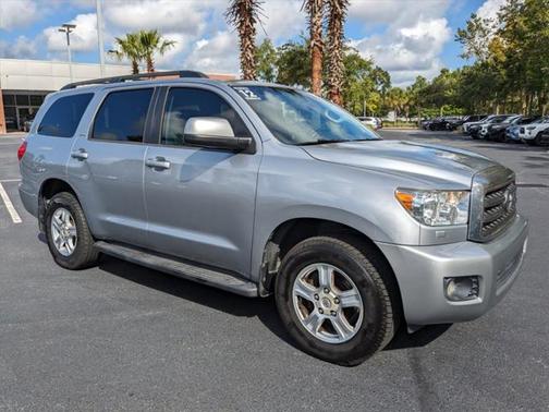 Silver Sky Metallic 2012 Toyota Sequoia SR5