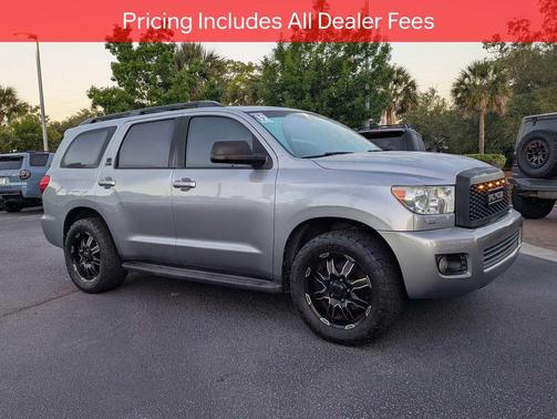 Silver Sky Metallic 2012 Toyota Sequoia SR5