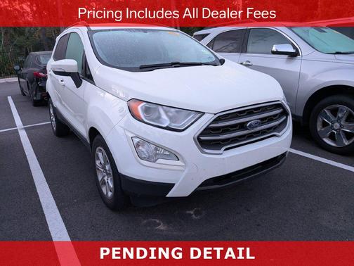 Diamond White 2021 Ford EcoSport SE