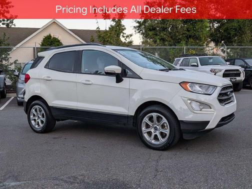 Diamond White 2021 Ford EcoSport SE