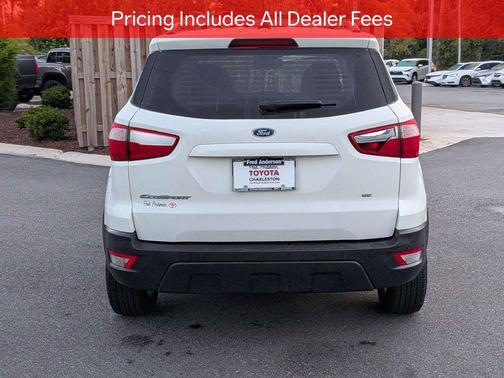 Diamond White 2021 Ford EcoSport SE