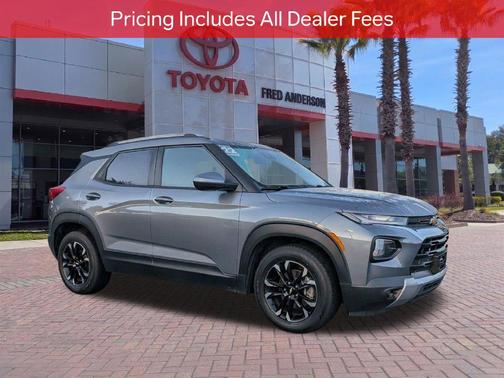 Satin Steel Metallic 2022 Chevrolet Trailblazer LT