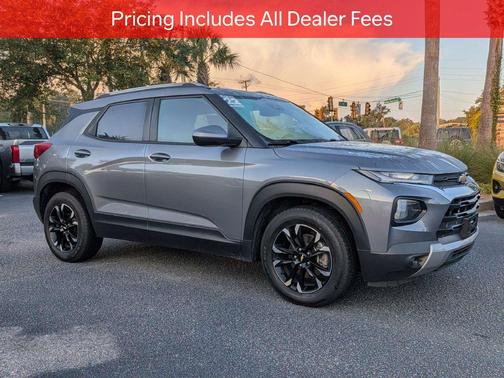 Satin Steel Metallic 2022 Chevrolet Trailblazer LT
