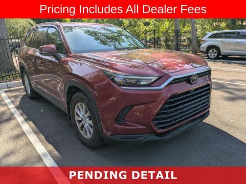 Ruby Flare Pearl 2024 Toyota Grand Highlander XLE