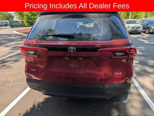 Ruby Flare Pearl 2024 Toyota Grand Highlander XLE