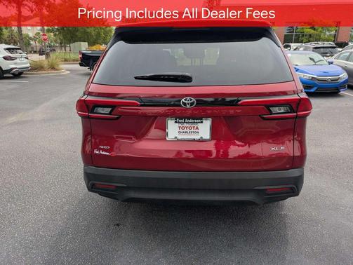 Ruby Flare Pearl 2024 Toyota Grand Highlander XLE