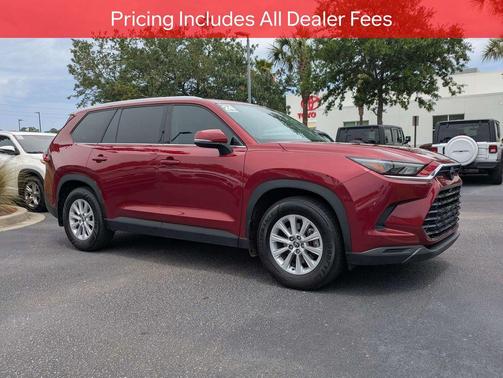 Ruby Flare Pearl 2024 Toyota Grand Highlander XLE