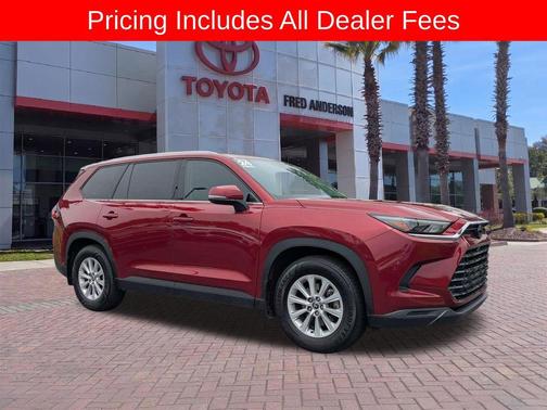 Ruby Flare Pearl 2024 Toyota Grand Highlander XLE