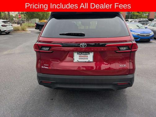 Ruby Flare Pearl 2024 Toyota Grand Highlander XLE