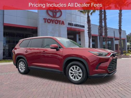 Ruby Flare Pearl 2024 Toyota Grand Highlander XLE