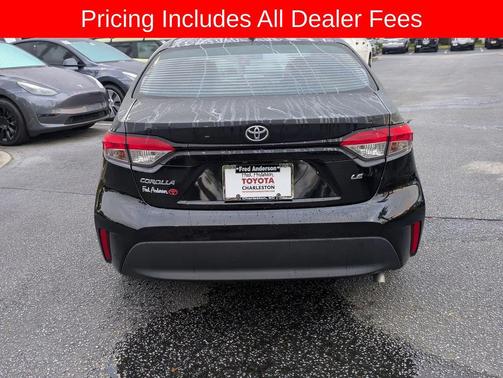 Midnight Black Metallic 2023 Toyota Corolla LE