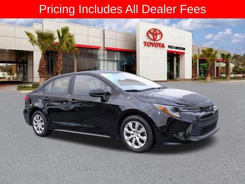 Midnight Black Metallic 2023 Toyota Corolla LE