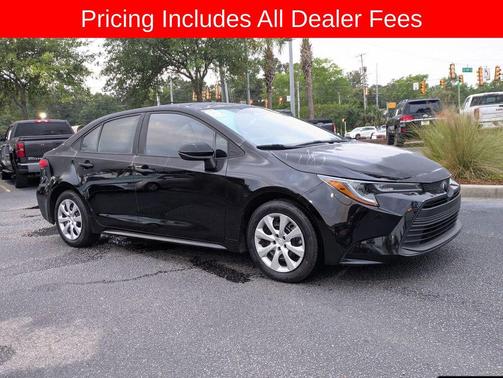 Midnight Black Metallic 2023 Toyota Corolla LE