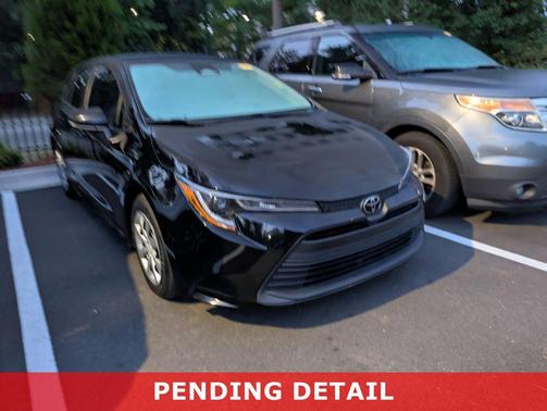 Midnight Black Metallic 2023 Toyota Corolla LE